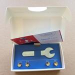 CraftBot Plus Pro/3 fúvóka készlet (ver.2), réz, 4 db: 0,25, 0,4, 0,6, 0,8mm (N1 brass nozzle kit)